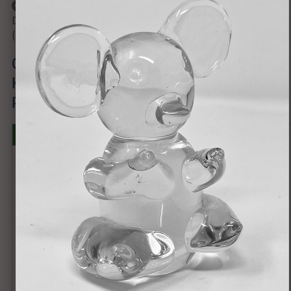 Glass Koala Sculpture Figurine - Picture 2 of 3